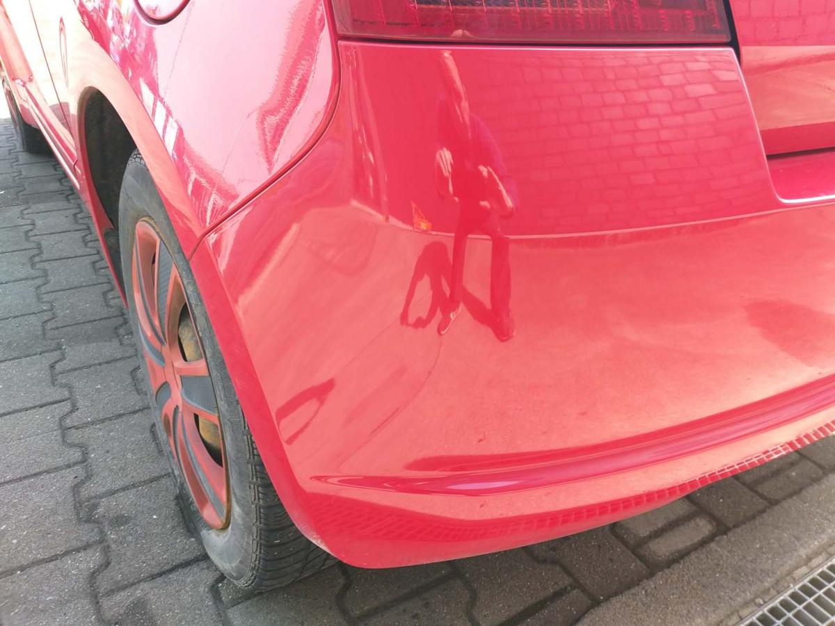 Suzuki 4 EZ MZ original Stoßstange Stossfänger hinten Rot Bj.2007